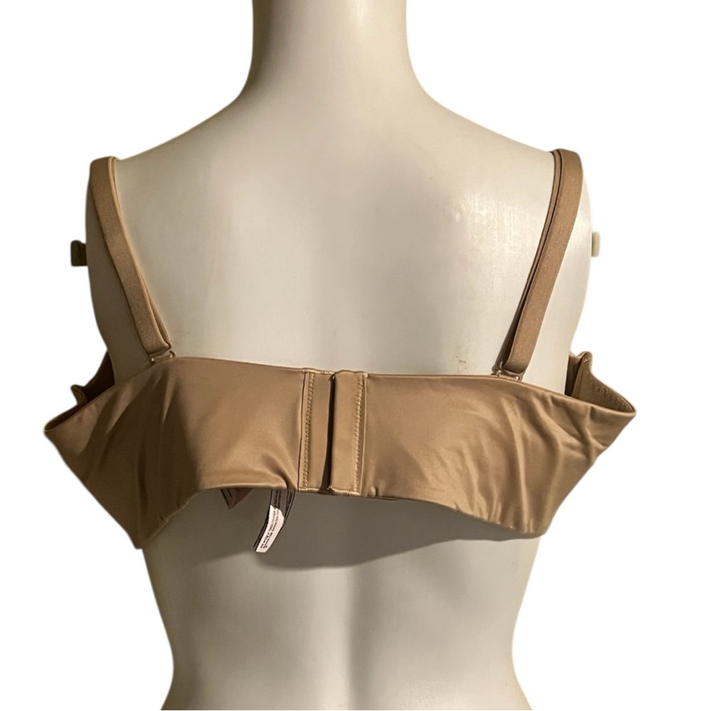Victoria's Secret Bra Body by Victoria Strapless Lined Underwire Dark Beige - Picture 3 of 11